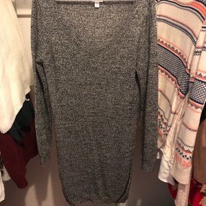 Grey Sweater Dress